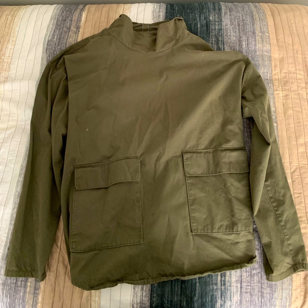 ASOS Army Green Jacket with Round Neck